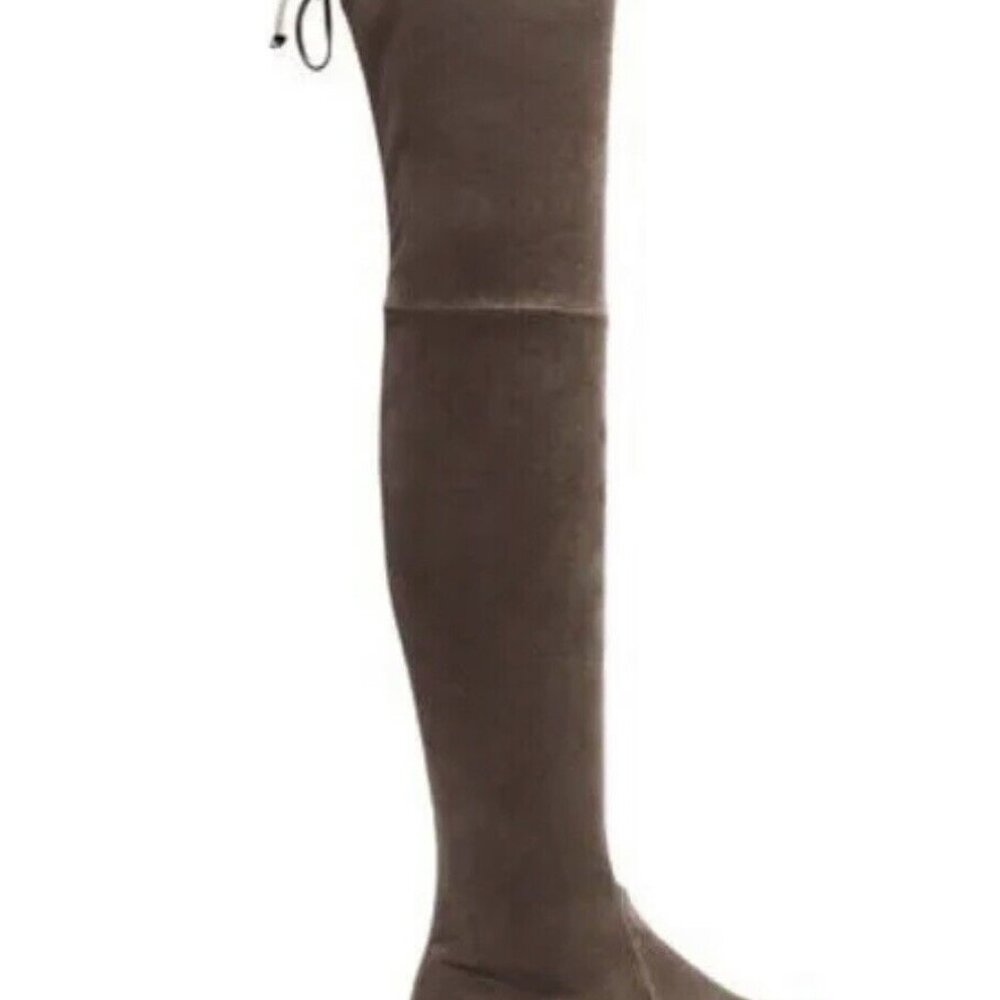 NWB STUART WEITZMAN Playtime Over The Knee Boot, Size 8.5, Swamp